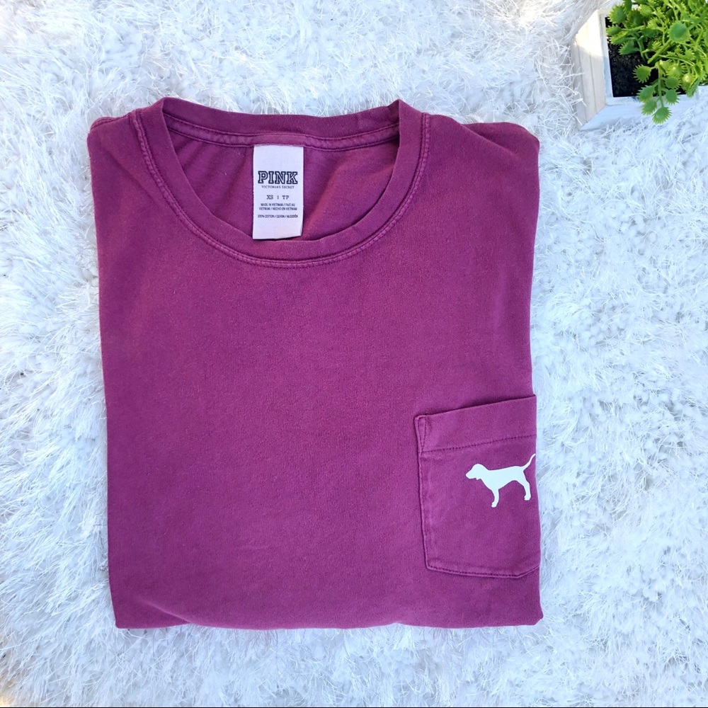 PINK Graphic Long Sleeve Tee